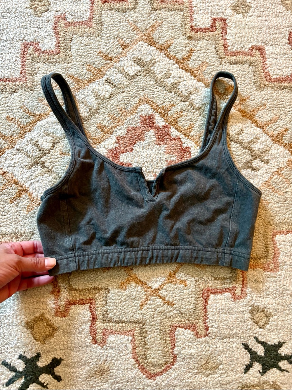 Prana Bohemia Hill Olive,Green sports bra small